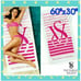 NWT Victoria Secret VS logo beach towel