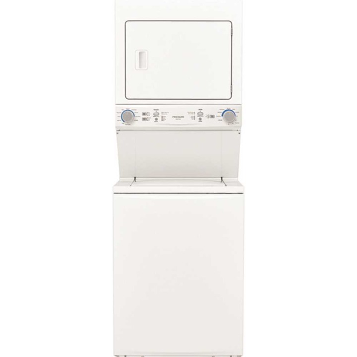 Frigidaire White Electric Washer/Dryer Laundry Center - 3.9 cu. ft. Washer and 5