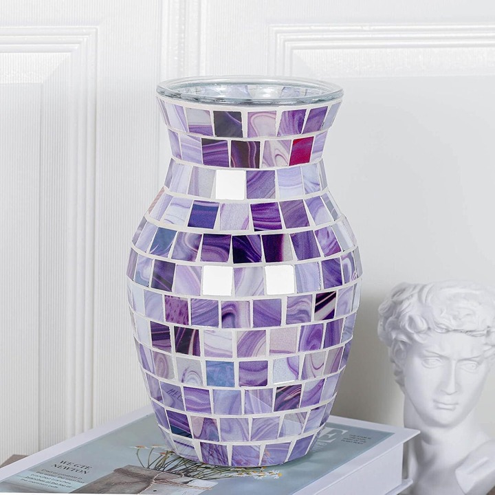 Purple Flower Lavender Vases -Gorgeous