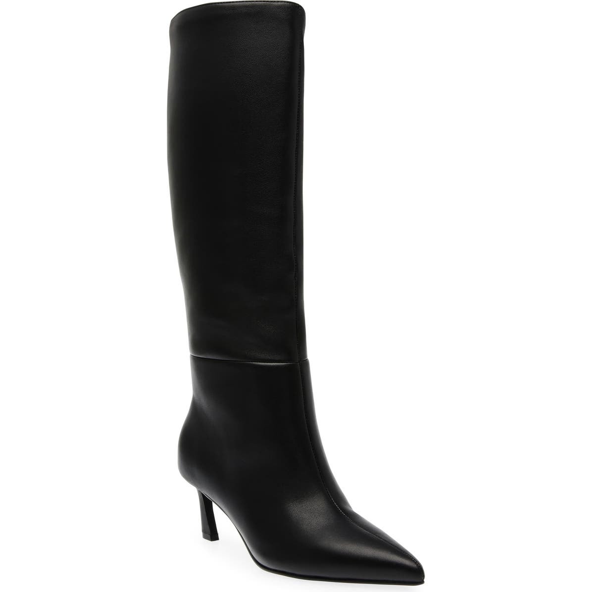 Steve Madden Women's Black Lavan Pointed Toe Knee High Boot Size 8 NWT