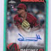 2024 Topps Chrome Justin Martinez ROOKIE AUTO #RA-JMA Green Wave Refractor /199