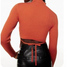 Aritzia Sculpt Knit Tie Back