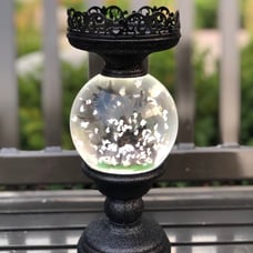 Bath and body Halloween Globe Candle Holder