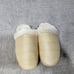 Vionic Karma Josephine Womens Size 9.5 Beige Faux Fur Round Toe Mule Slipper