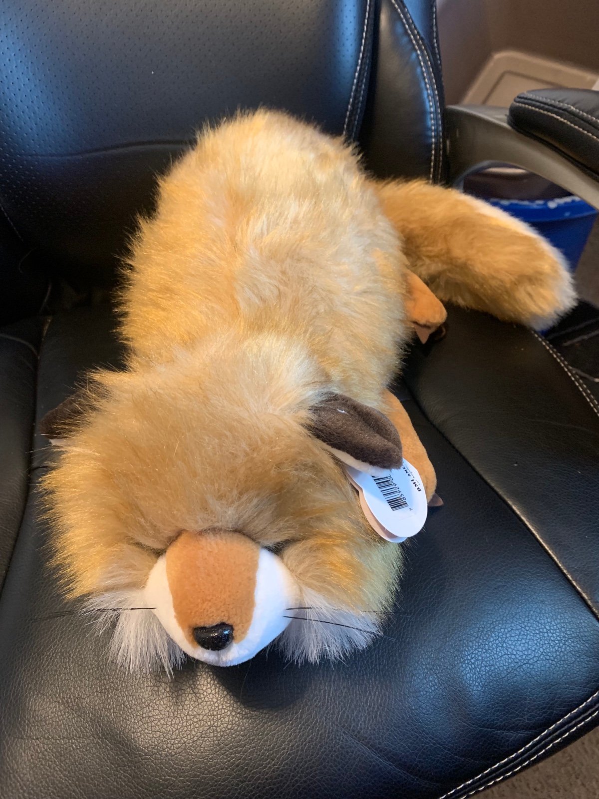 RARE BMI AMERICA fox plush 1998