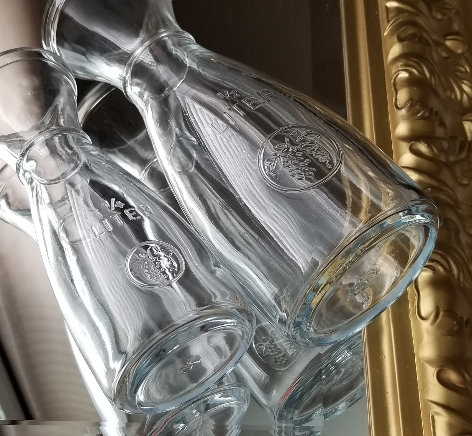Glass Carafe Decanter Set