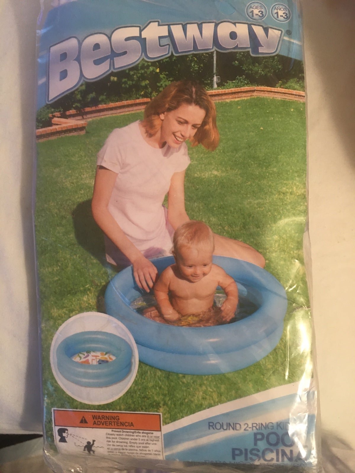 New Inflatable toddler pool