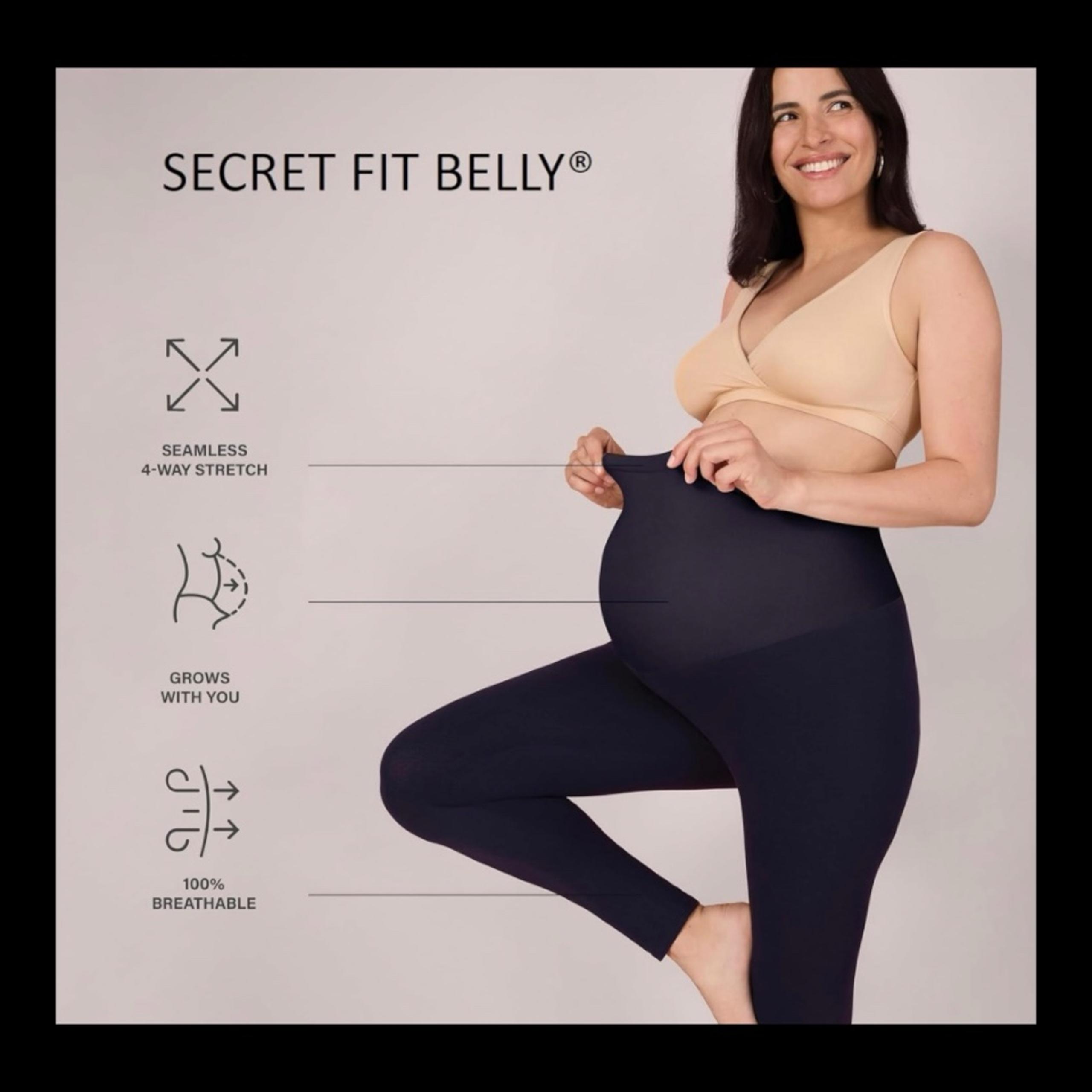 Motherhood Maternity Stretch Full Length Secret Fit Over The Belly Leggings