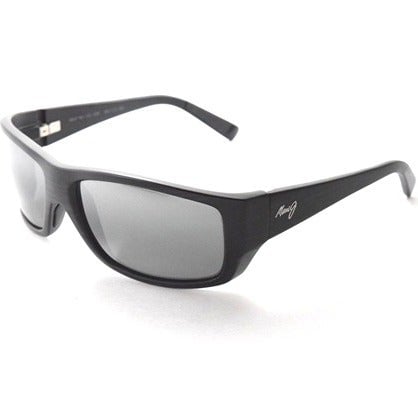 Maui Jim Wassup MJ123-02W Matte Black Wood Grain / Neutral Grey Polarized Lens