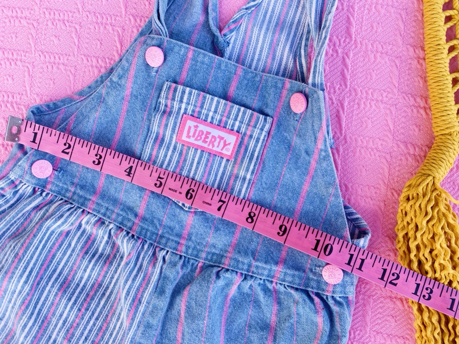 Vintage Colorblock Liberty Denim Overalls Y2K 1990’s 1980’s Oshkosh