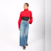 Mother SNACKS! The Candy Stick Skirt in Dine N' Dash size 27