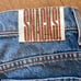 Mother SNACKS! The Candy Stick Skirt in Dine N' Dash size 27