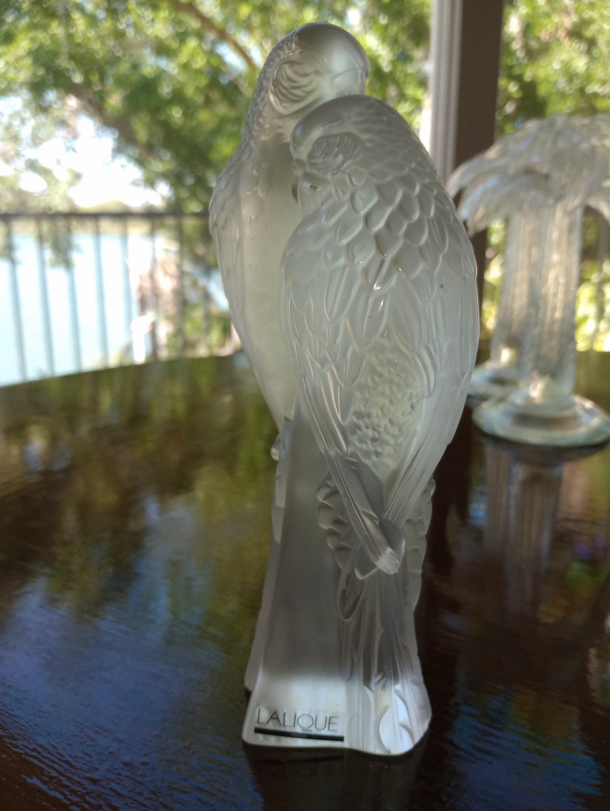 Lalique 'Eternal Love' Crystal Sculpture