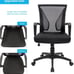Office Chair Ergonomic Desk Mesh Computer Lumbar Support Armrest Back Rolling Sw
