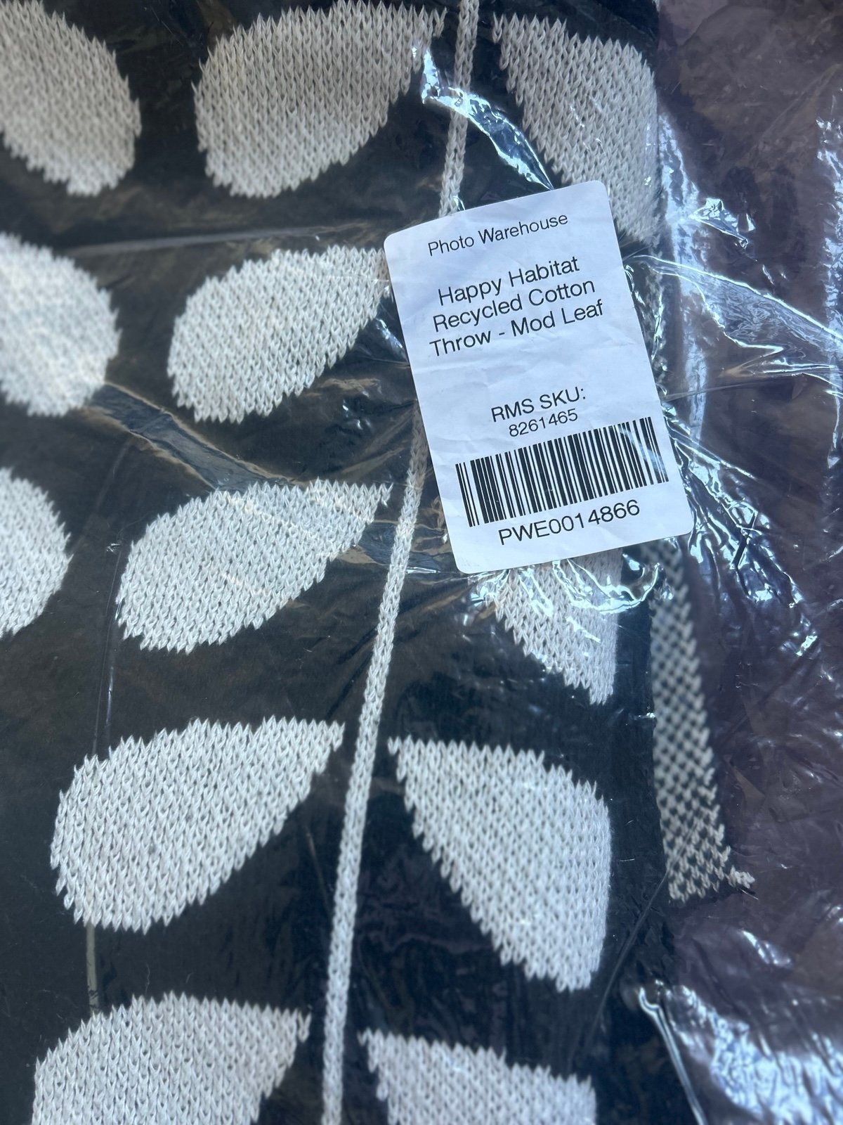 Happy Habitat Recycled Cotton Throw