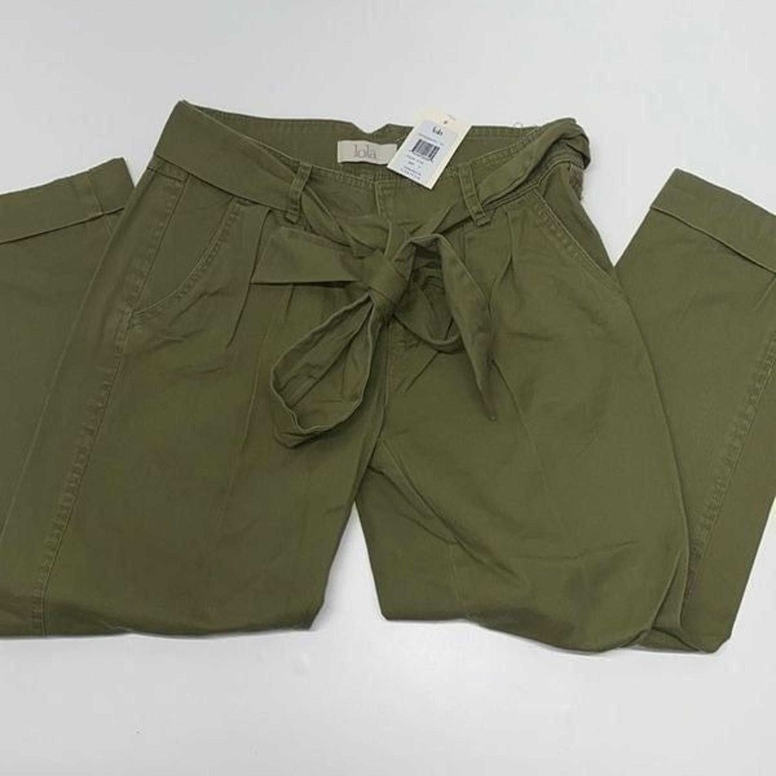 LOLA OLIVE PANTS SZ 1 New
