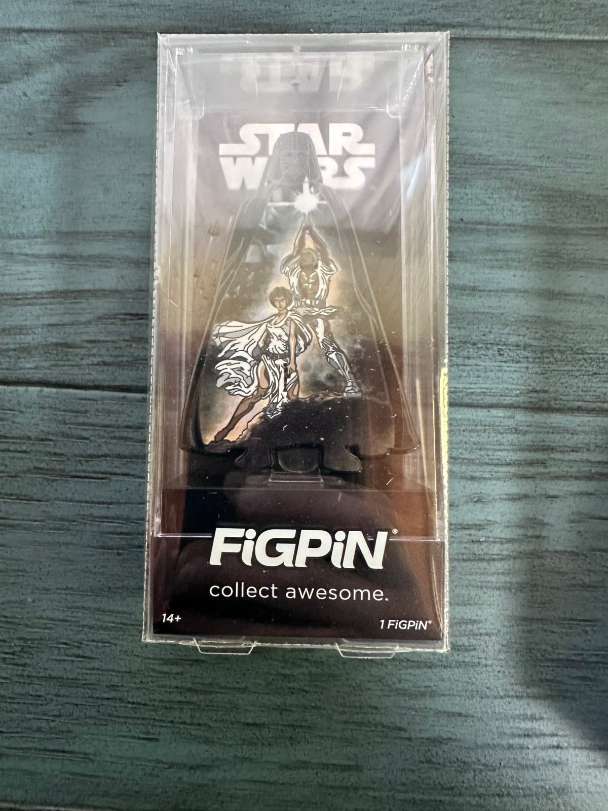 FiGPiN Star Wars A New Hope Poster Pin - Limited to 500 - May 4th 2025 Exclusive