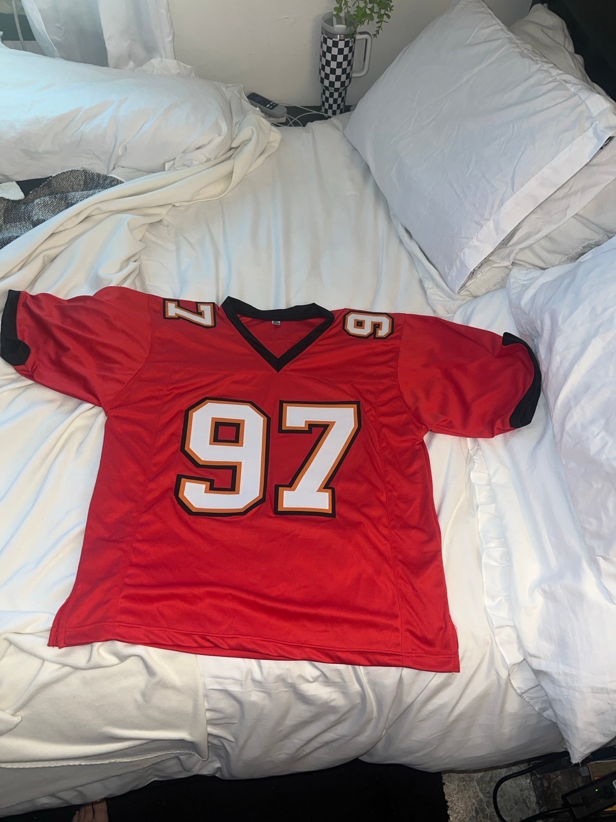 Buccaneers simeon rice signed Jersey