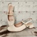 Tahari Old Money Mary Jane Slingbacks size 8