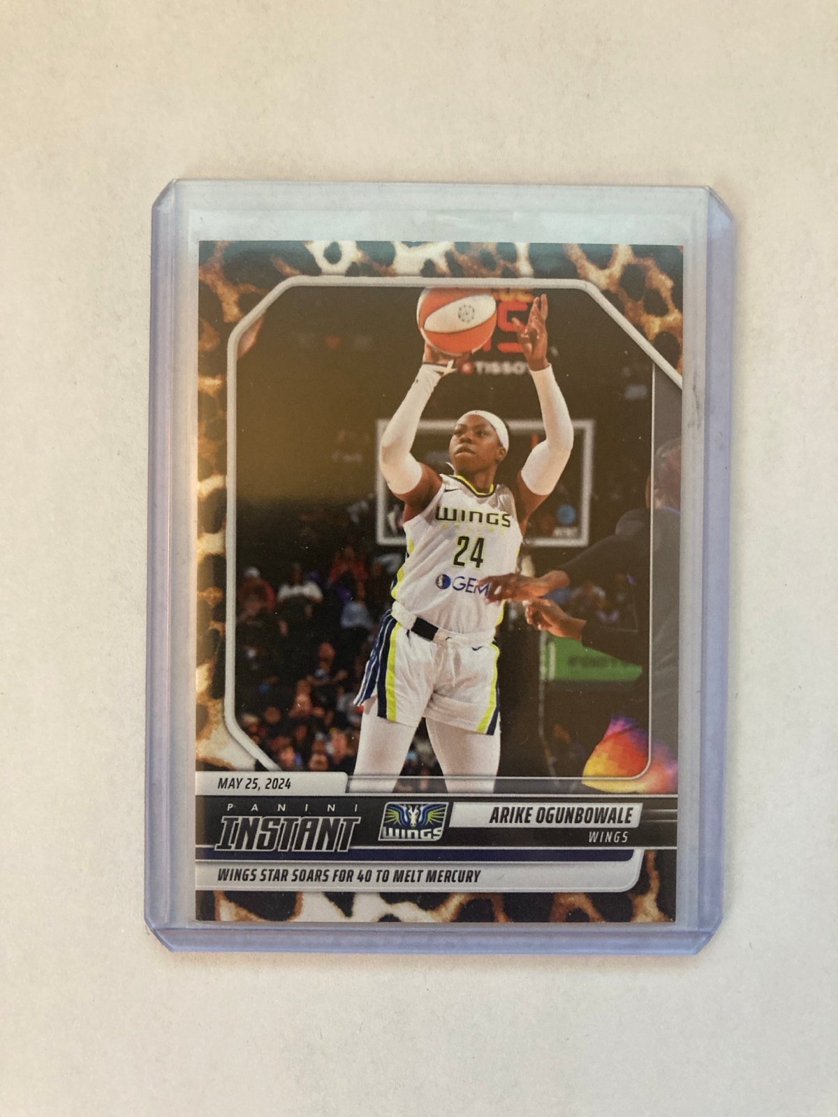 2024 Panini Instant Arike Ogunbowale #31 Jaguar SP 10/10