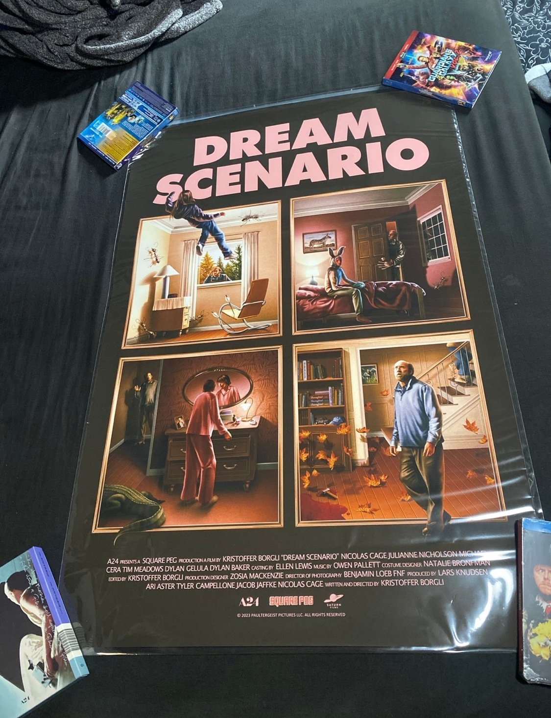 A24 Art Print 24x36 Dream Scenario by River Cousin