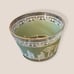Vintage Set of Jeanette Glass Co. Hellenic Green Sherbets