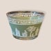 Vintage Set of Jeanette Glass Co. Hellenic Green Sherbets