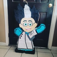 Romeo from pj mask inspired pinata