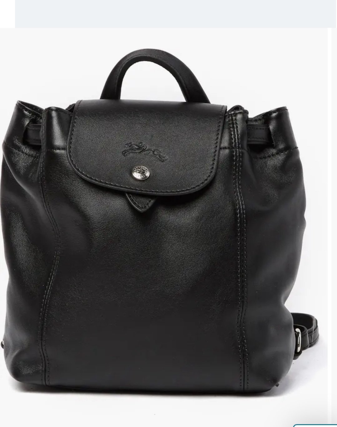 Longchamp Extra Small Le Pliage Cuir Backpack