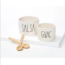 Rae Dunn GUAC and SALSA bowls