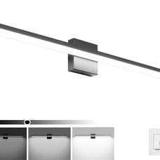 Ralbay Dimmable Modern LED Black Vanity Light Fixture 31.5” New