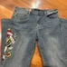 Vintage Ed Hardy Blue Jeans new with tags size 34. Never worn #edhardy SLIM FLAR