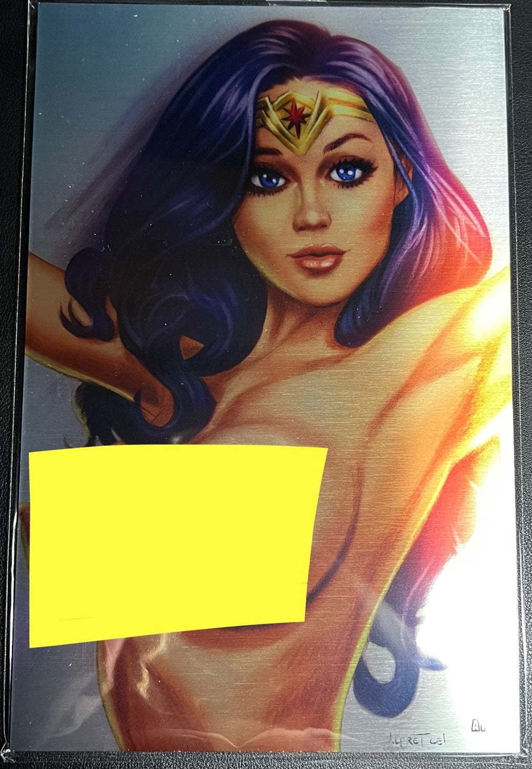 M House Wonder Woman Alfret Le METAL COVER LTD AP #2/10