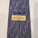 Villa Bolgheri 100% Silk Mens Neck Tie Made In Italy purple gray leaves pattern