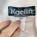Vintage KAELIN Women XS White Striped Embroidered Nautical Crest 80s Windbreaker