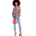 NEW Misa Los Angeles Violeta Scarf Halter Top Size Small Reg. 320