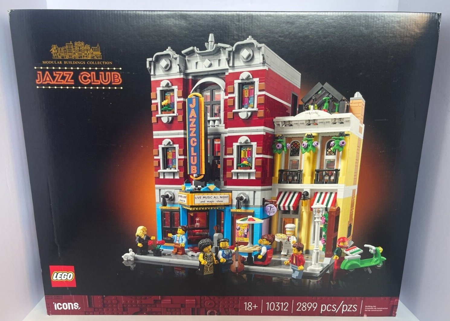 LEGO Icons Jazz Club 10312 Building Set