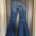 New Wrangler high rise retro trumpet flare 25 x 34 jeans