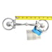 Metalab Partrade WESTERN Stainless Steel O Ring Snaffle Silver BIT NEW With Tags