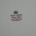 Royal Albert Sweet Romance Bone China Sandwich Serving Tray 11.5 Red Rose Gold