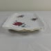 Royal Albert Sweet Romance Bone China Sandwich Serving Tray 11.5 Red Rose Gold