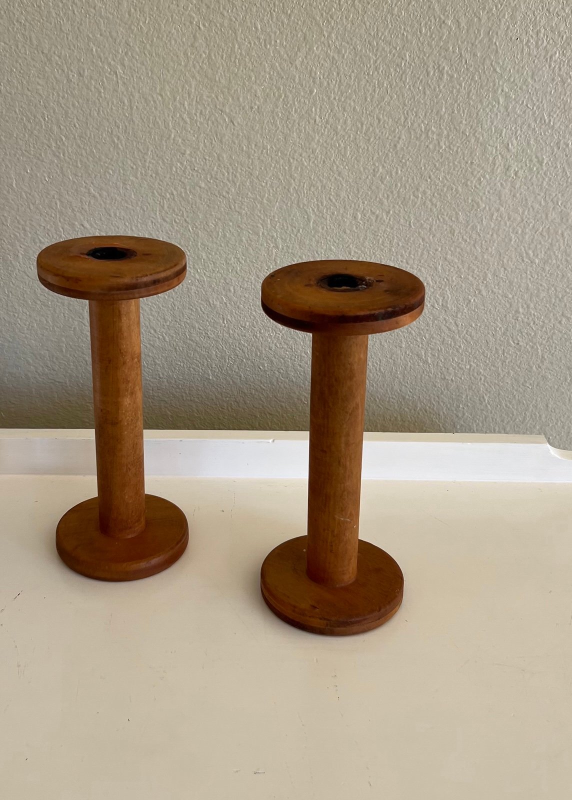Vintage - Antique Industrial Textile Spool - Great Condition