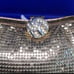 Vintage 1950’s Art Deco Whiting & Davis Gold mesh Clutch Bag