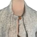 Vintage Shepherds Harvest New Zealand Wool Cardigan Fringe Scarf Patch Pockets