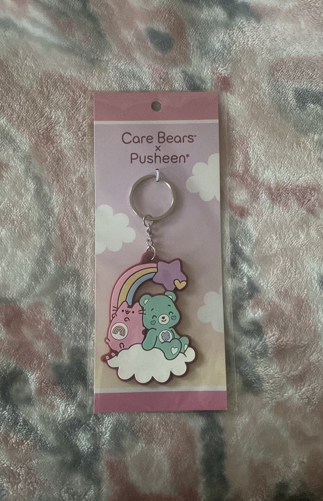 Care Bears x Pusheen Japan LA Exclusive Keychain