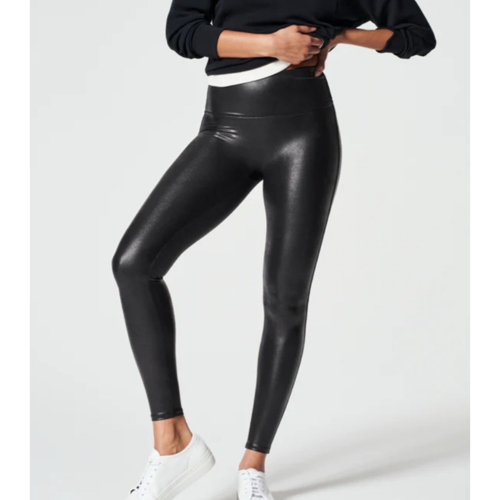 Spanx Faux Leather Leggings