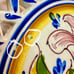 Vintage Signed Flower Plate Pottery Hand Painted F Soares Dos Reis Portugal READ