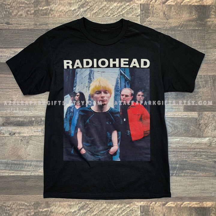 Vintage Radiohead Shirt, Radiohead Vintage Retro Concert T