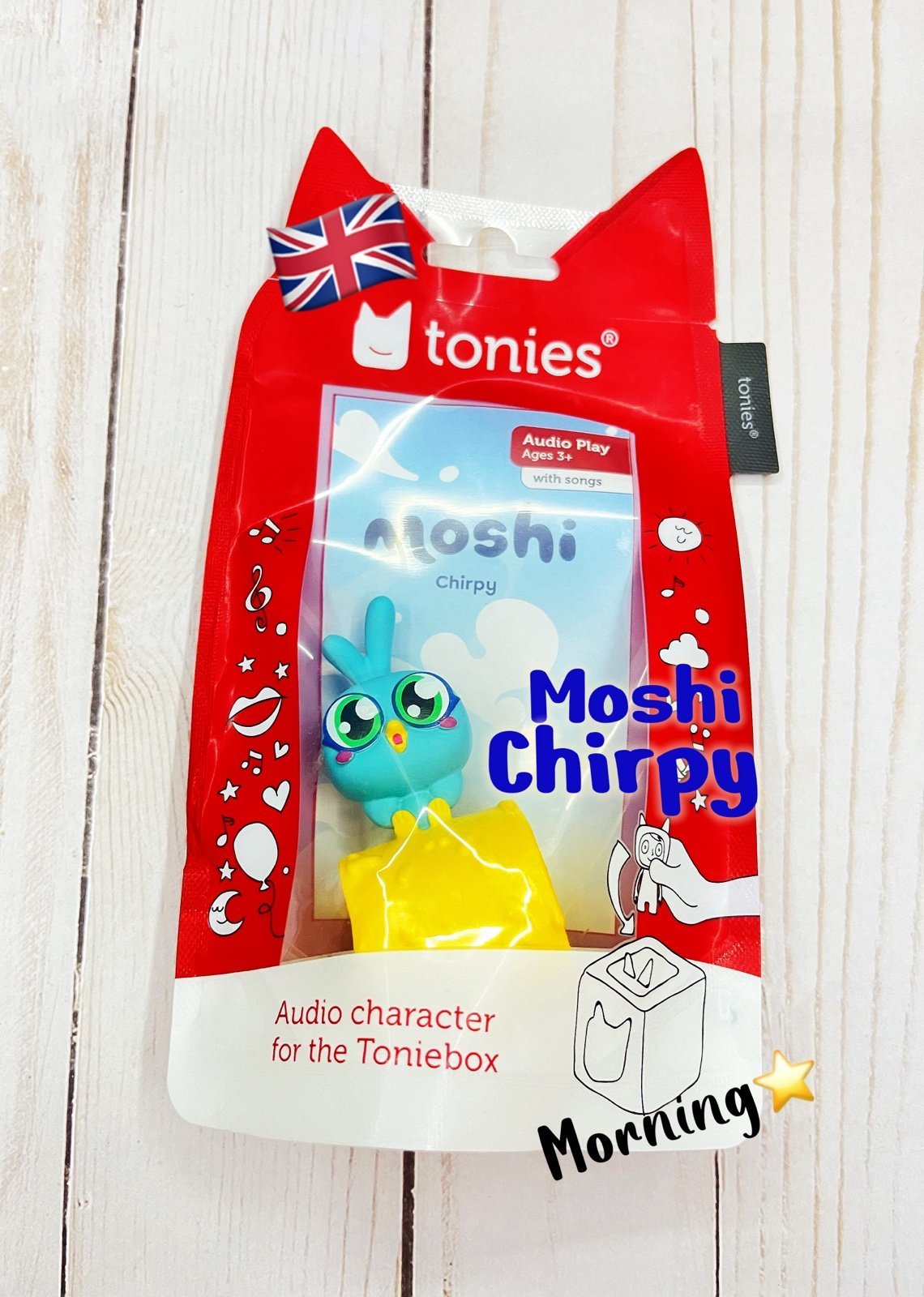 Tonies Moshi Chirpy Tonie for Toniebox UK Exclusive