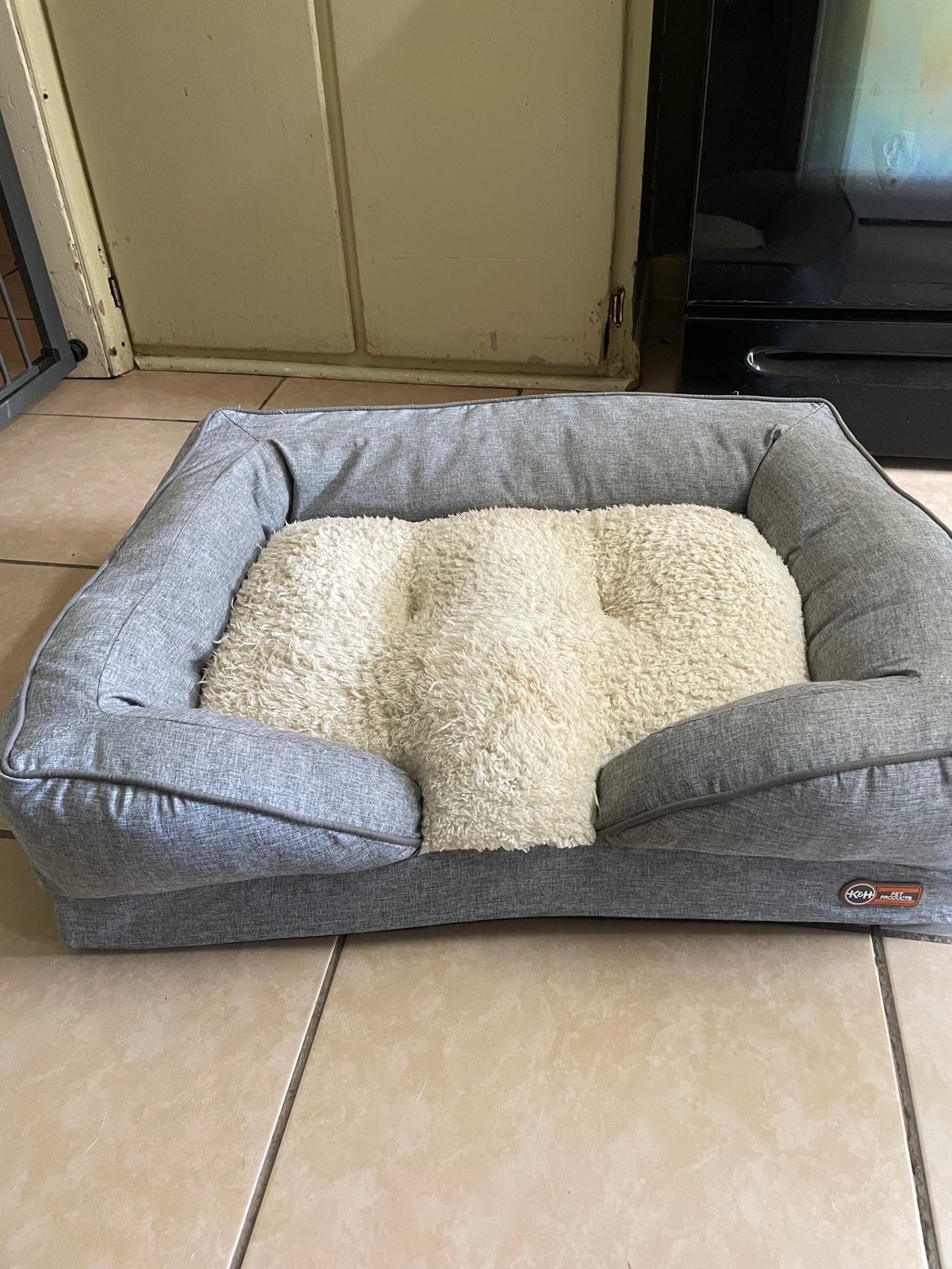 large dog bed